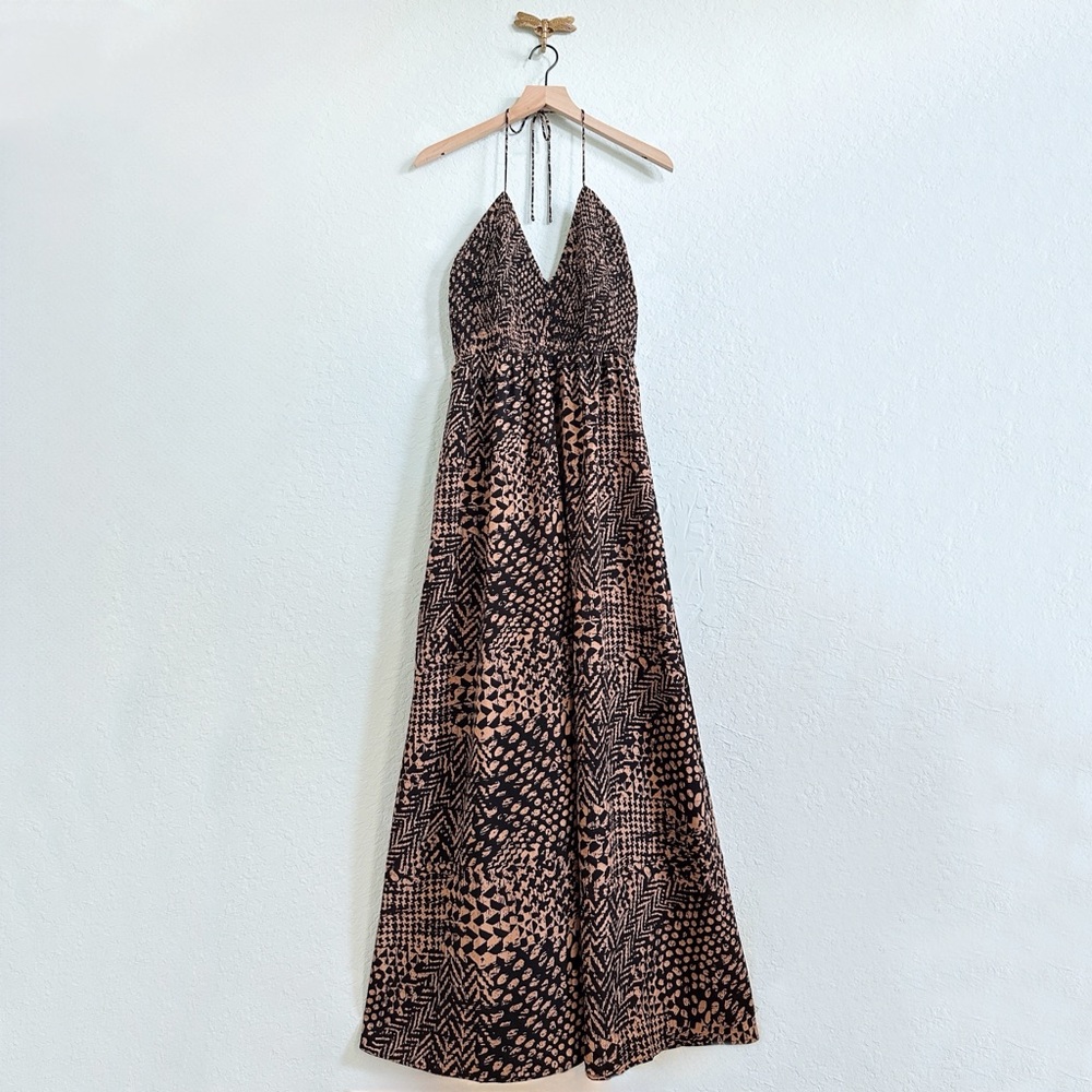 NWT•VICI•Boho Halter Neck Jumpsuit•Size Medium - Picture 13 of 16